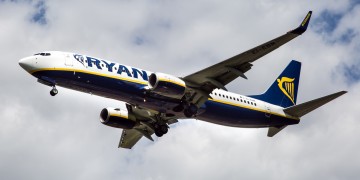 Nuevas rutas desde España a Italia creadas por Ryanair